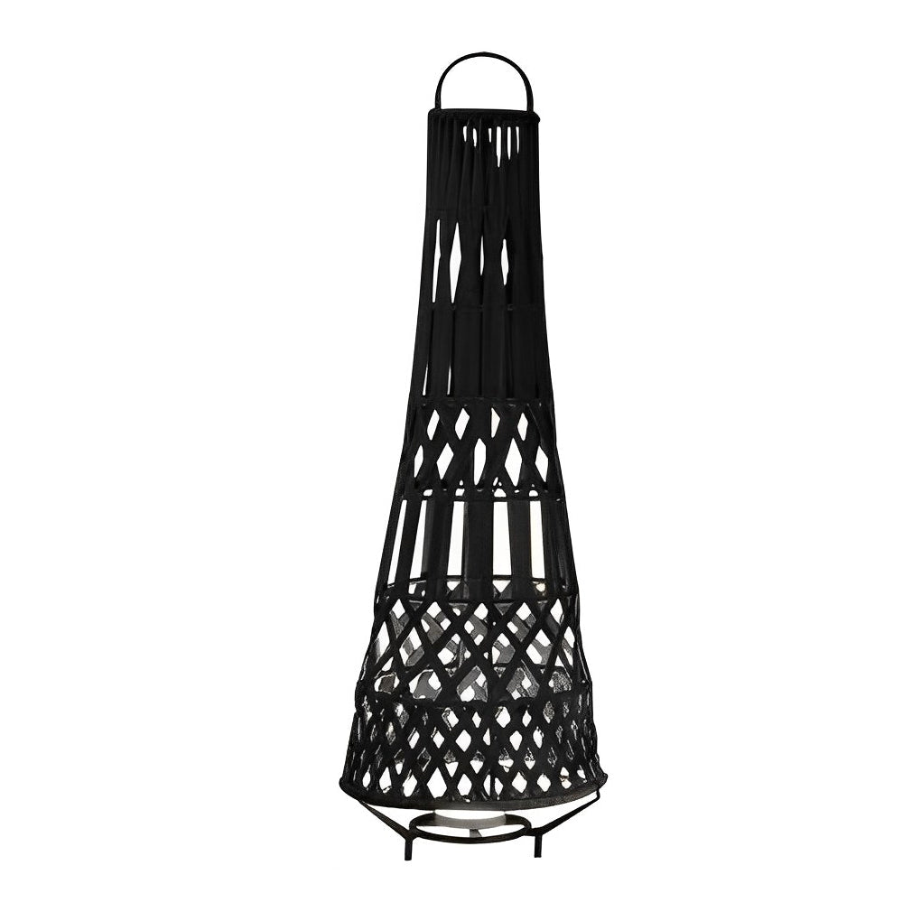 Misty Classic Unique Steel Outdoor Tribal Floor Lamp