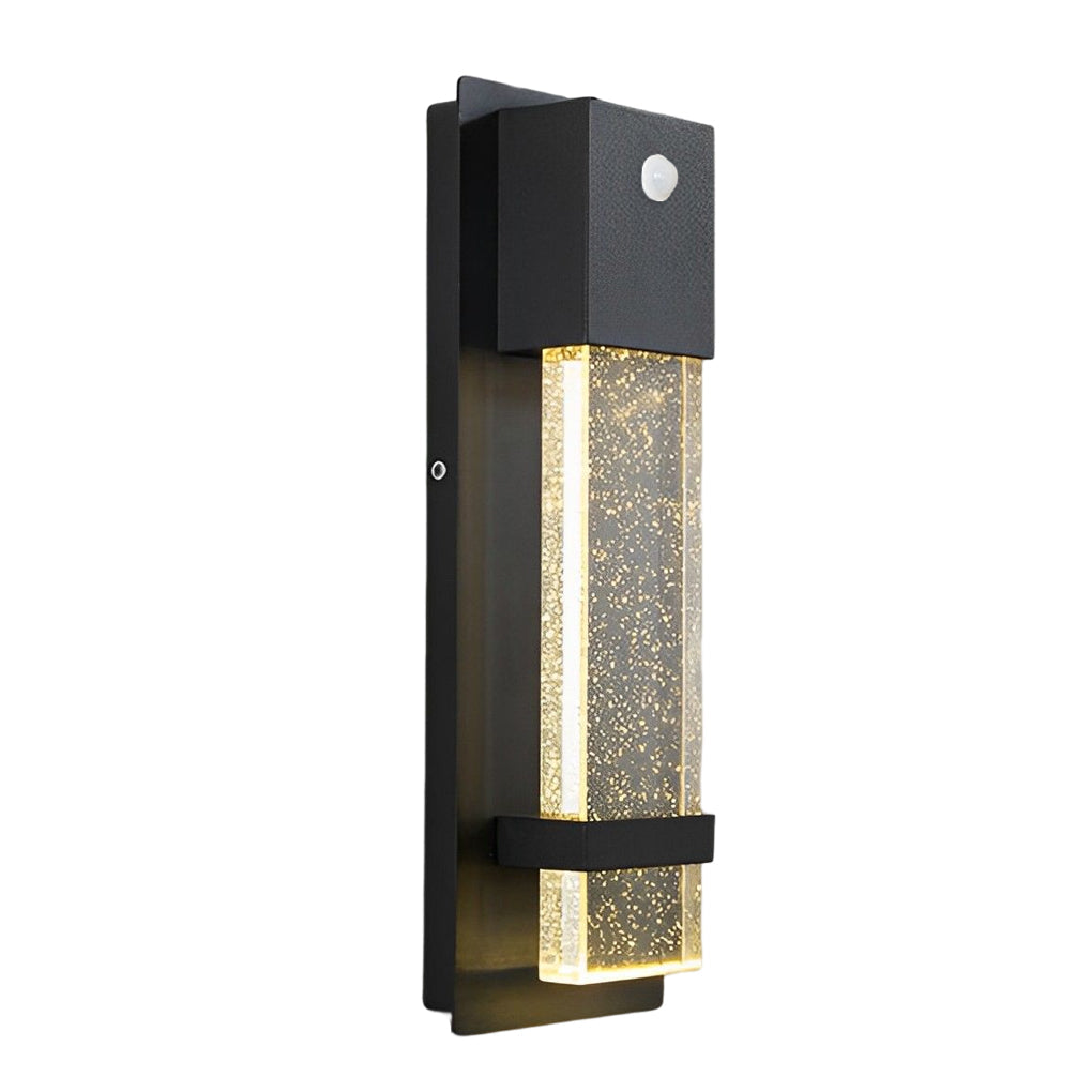 Patricia Minimalist Bubble LED Glass Outdoor Wall Lamp
