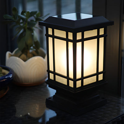 Kilian Modern Solar Fence Aluminum Outdoor Post Lights