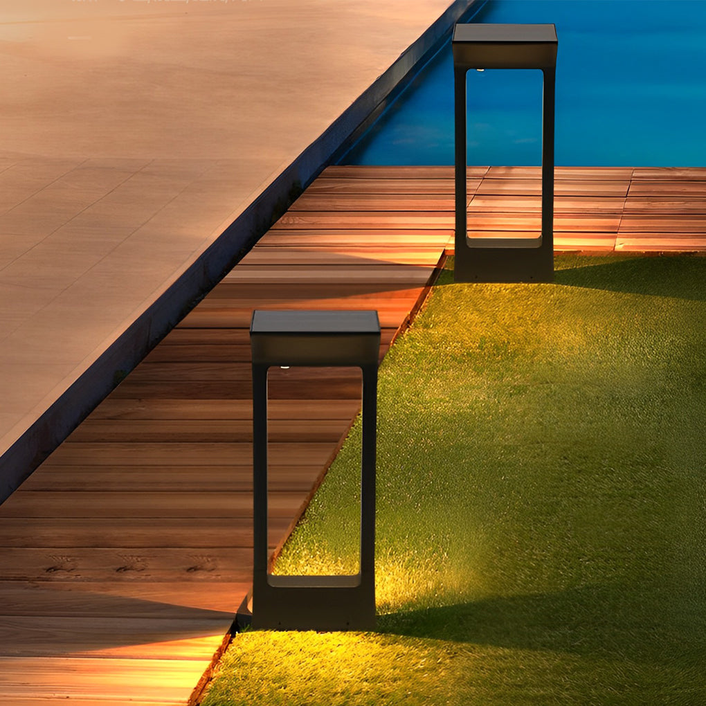 Praised Elegant Door Aluminum Outdoor Pathway Lights