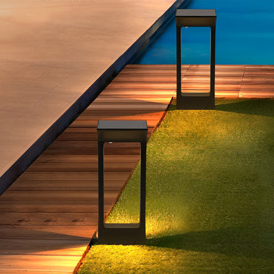 Praised Elegant Door Aluminum Outdoor Pathway Lights