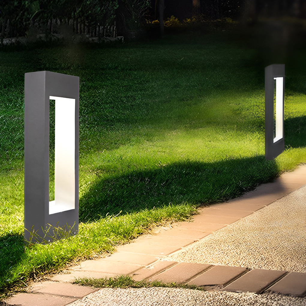 Youthful Frame Durable Aluminum Outdoor Lawn Light