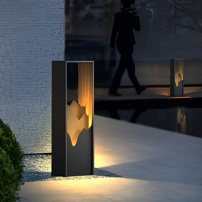 Berta LED Scenery Landscape Steel Outdoor Path Lights