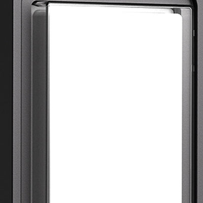 Stan Square Minimalist LED Aluminum Outdoor Wall Light