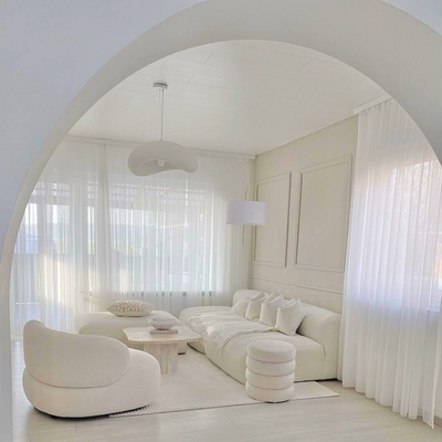 Avi Modern Pendant Light Clouds Living Room Bedroom - Neutral Decor