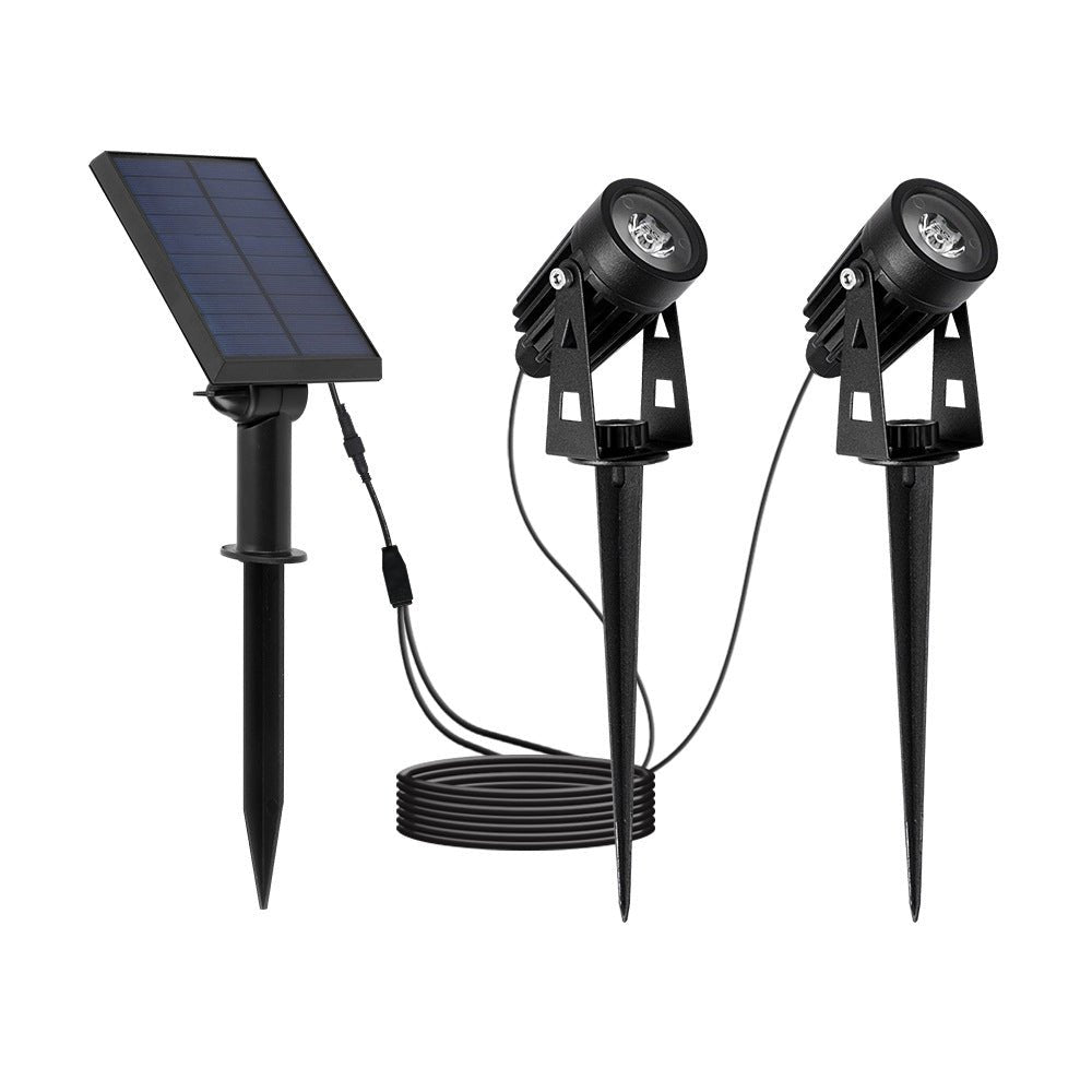 Rosalie Adjustable Solar Aluminum Outdoor Spotlight