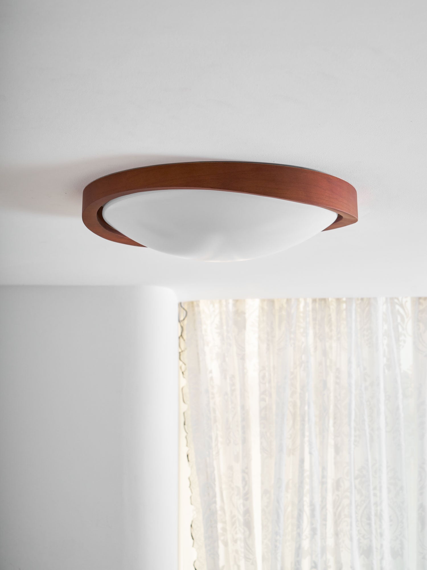 Fairborne Curved Edge Flush Mount Ceiling Light