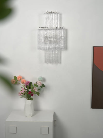 Celeriella Glacier Tier Glass Wall Light