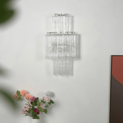 Celeriella Glacier Tier Glass Wall Light