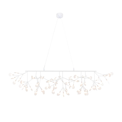 Brenwen Chandelier LED Branch Long Linear Artistic