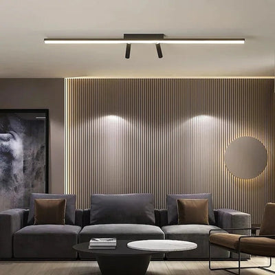 Aim Simple Linear LED Ceiling Light Spotlight - Neutral Decor