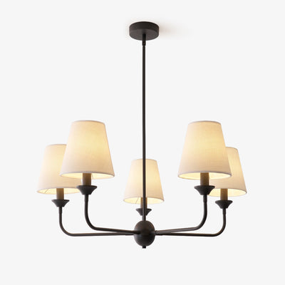 Zesorel Vintage Industrial Fabric Chandelier