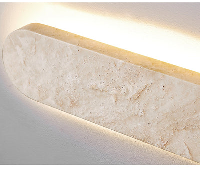 Elraee Travertine Wall Light