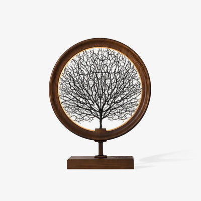 Sylalella Modern Wood Table Lamp