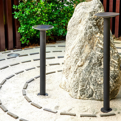 Opay Round LED Solar Design Aluminum Outdoor Light