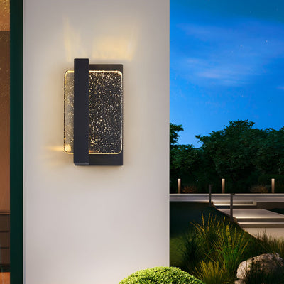 Luminous Creative Modern Crystal Outdoor Wall Lamp