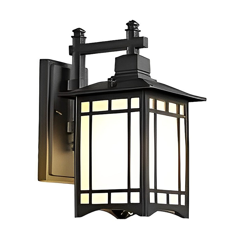 Edith Retro LED Vintage Aluminum Outdoor Sconce Wall Lamp