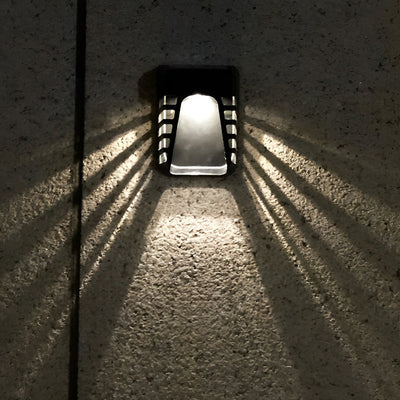 Eric Intelligent LED Black Modern ABS Outdoor Wall Lights