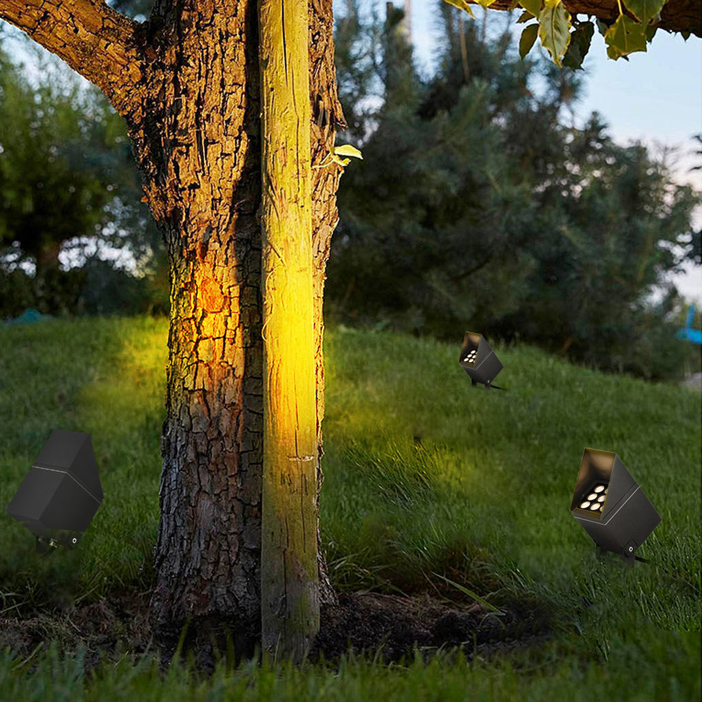 Pearl LED Adjustable Modern Aluminum Outdoor Light Tree Spotlights