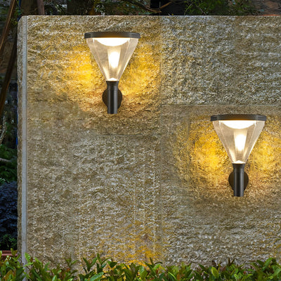 Jonathan Modern Solar Aluminum Outdoor Wall Lights