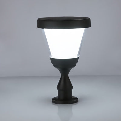 Nssia LED Modern Aluminum Outdoor Post Pillar Lights