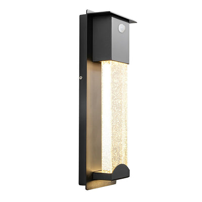 Patricia Minimalist Bubble LED Glass Outdoor Wall Lamp