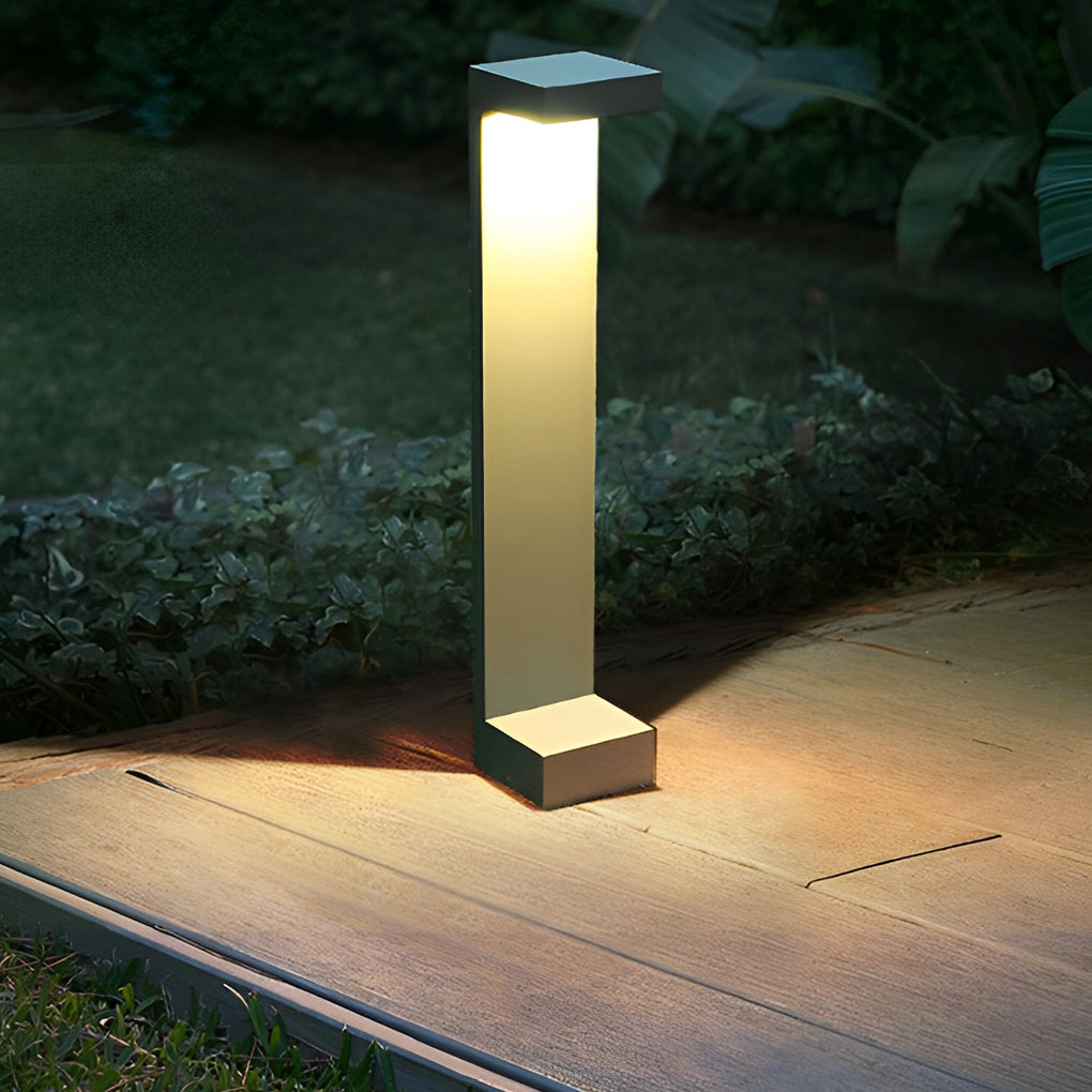 Fairy Modern LED I-Shaped Aluminum Outdoor Pathway Lights