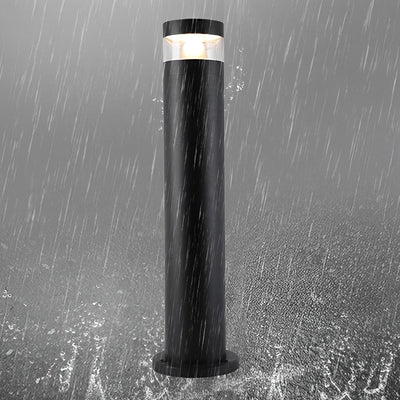Ula Cylindrical Creative LED Aluminum Outdoor Pathway Bollard Lights