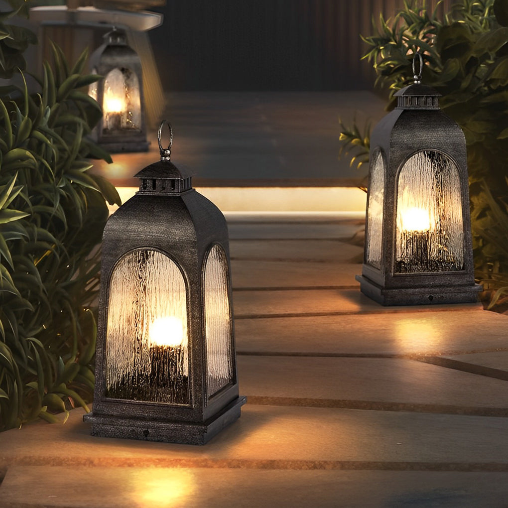 Beerly Portable Retro European Steel Outdoor Lawn Lights