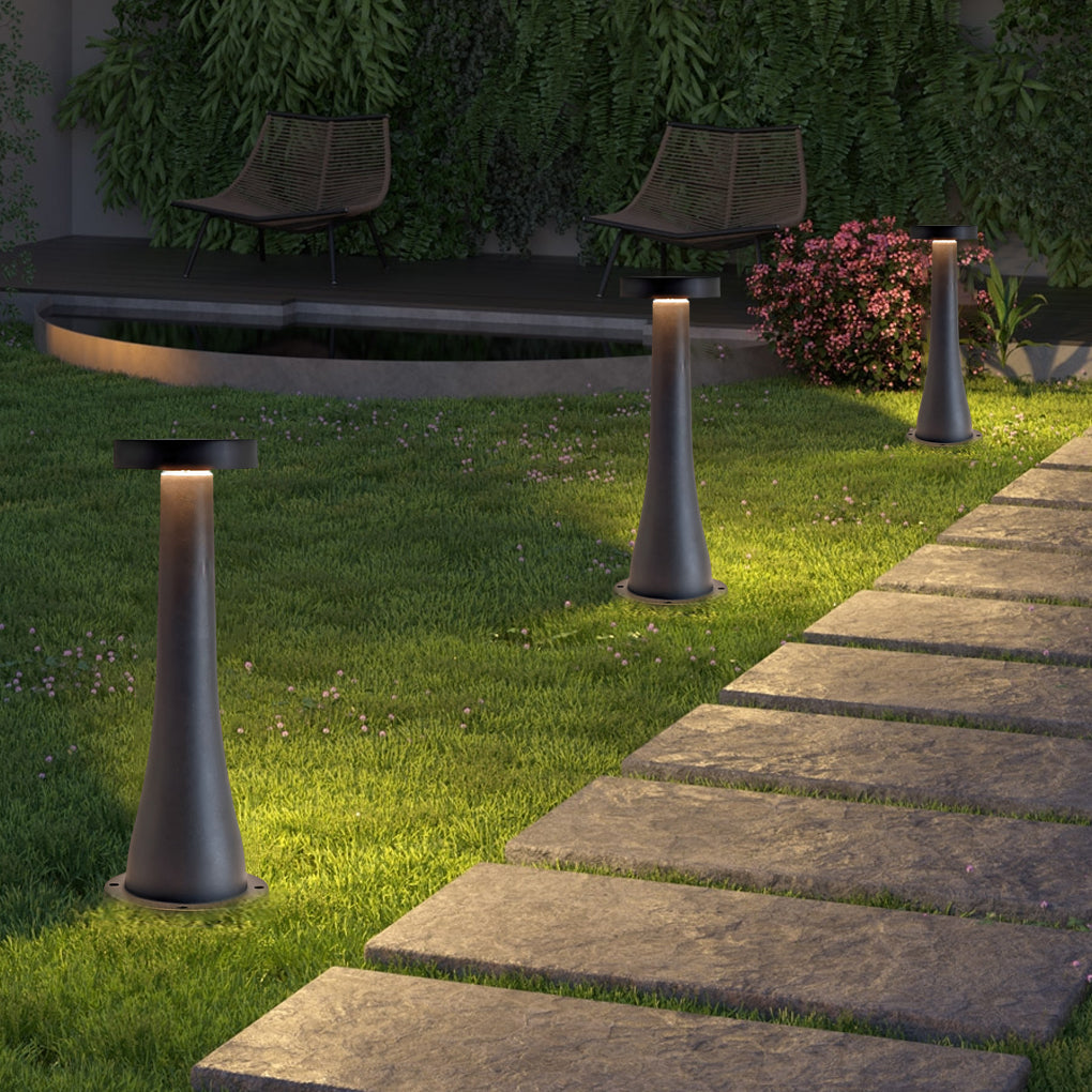 Sparkly Mushroom Aluminum Outdoor Pathway Lights