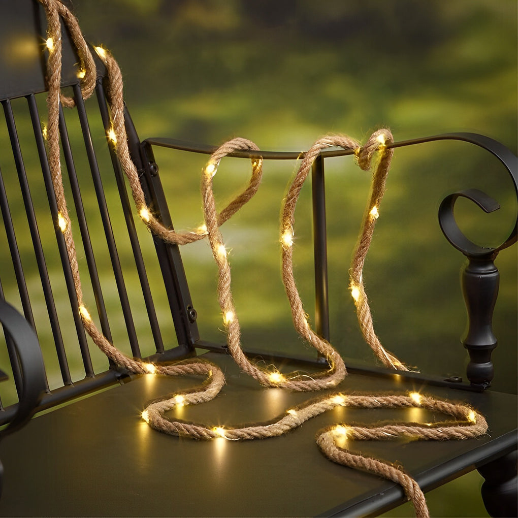 Unit Modern Hemp Rope String Lights