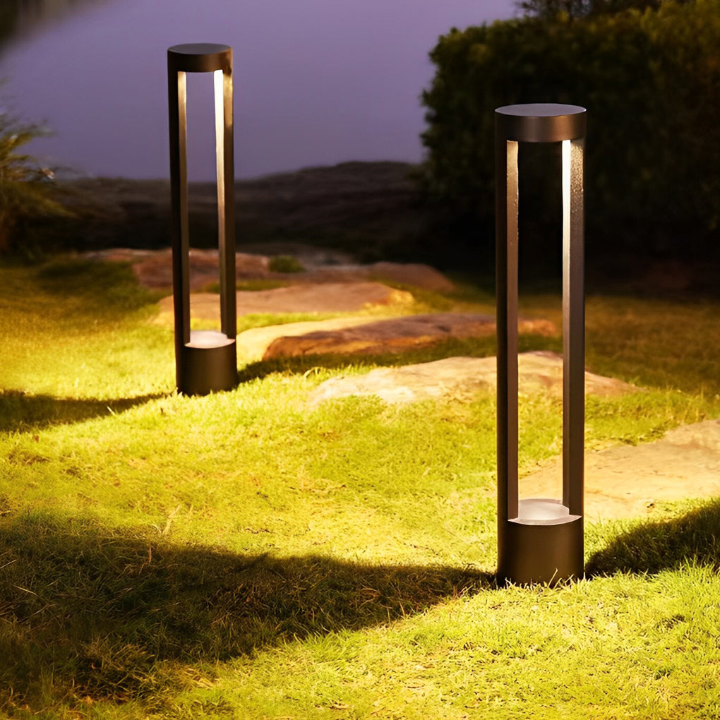 Essence Cylinder LED Aluminum Outdoor Pathway Lights