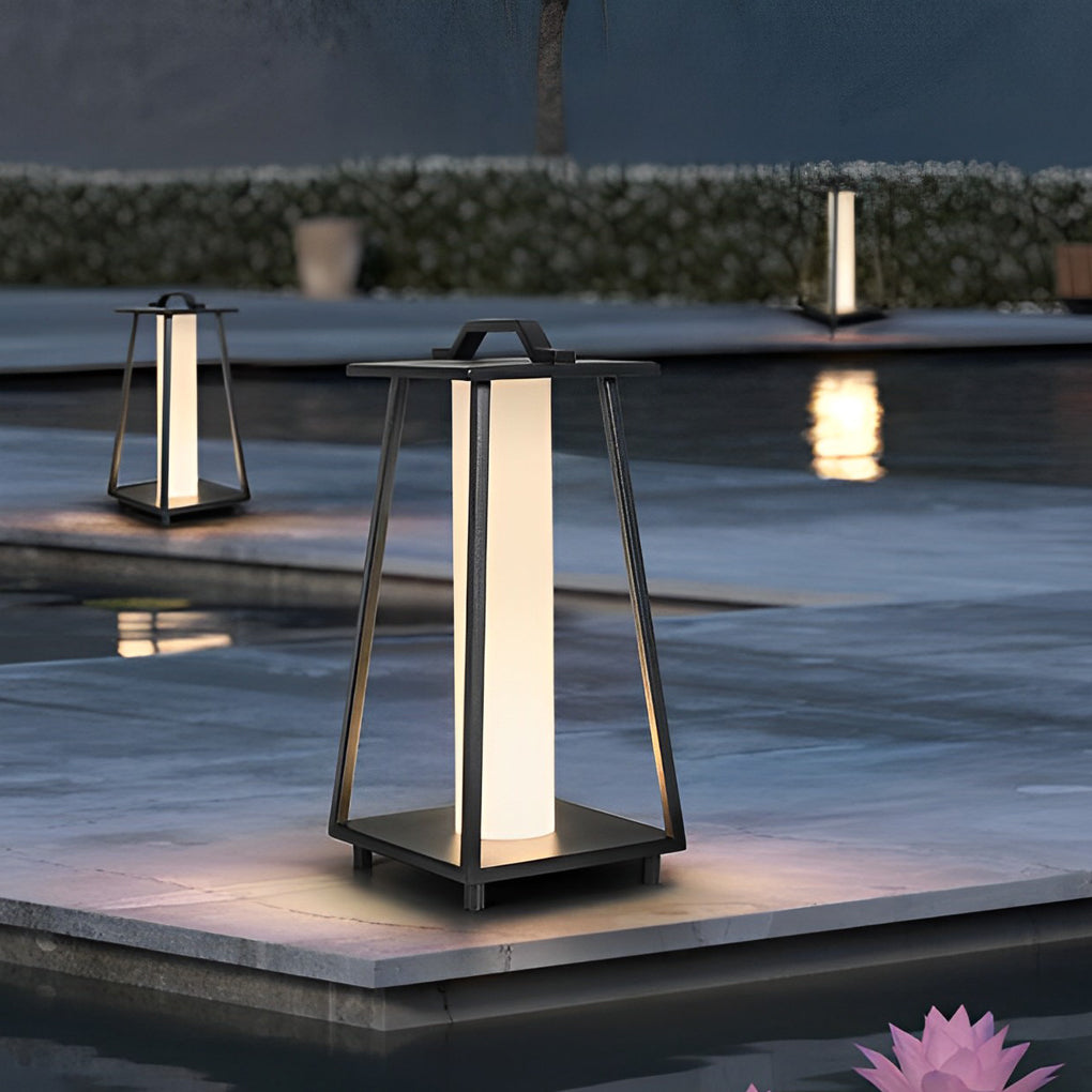Berice Portable LED Removable Outdoor Floor Lamp
