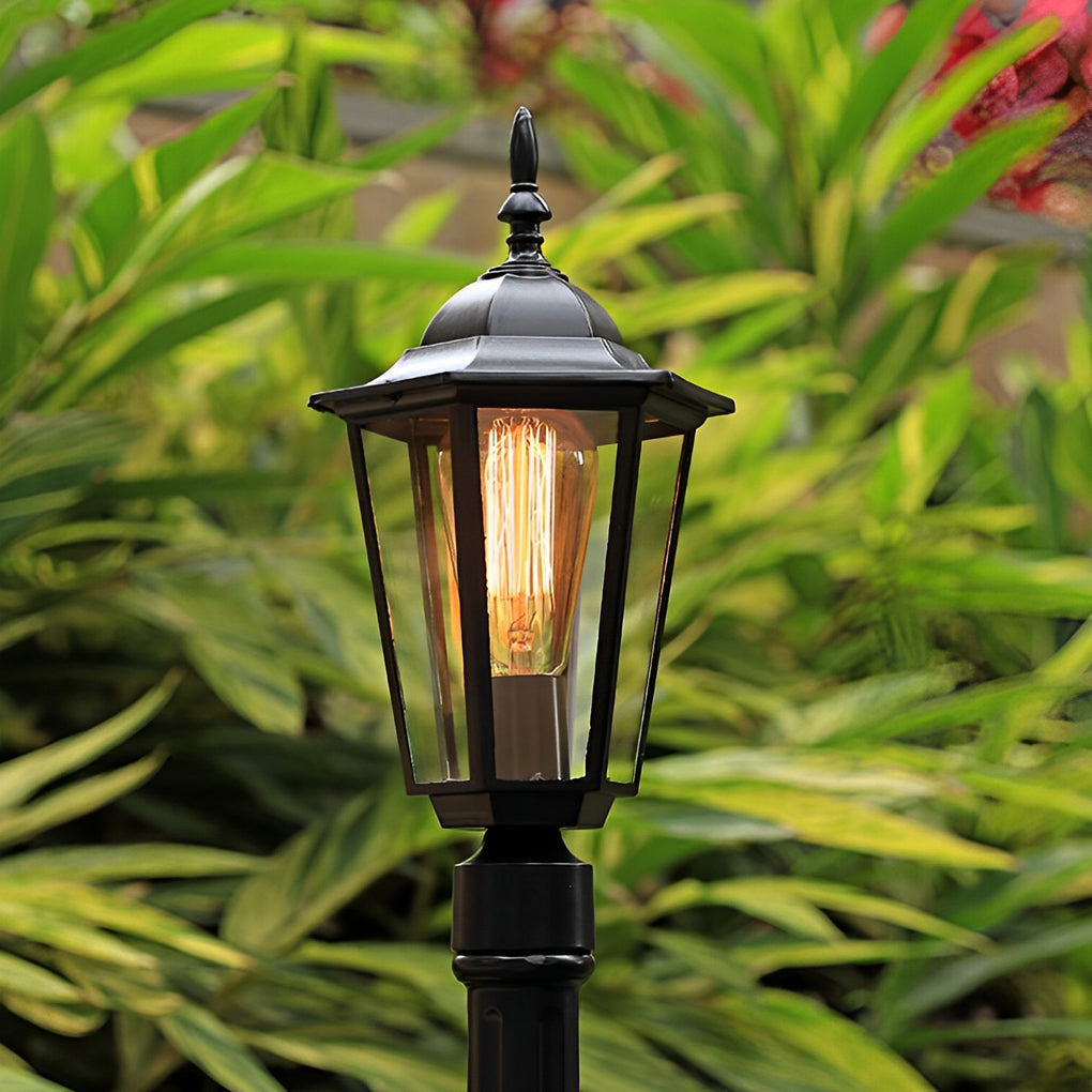 Gemsne Elegant Traditional Aluminum Outdoor Post Path Light