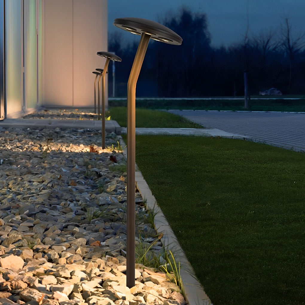 Nimble Mushroom Lawn Durable Aluminum Pathway Lighting