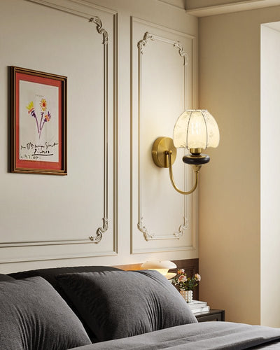 Zorvyn Floral Wall Sconce