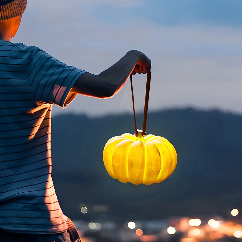Millient Portable Pumpkin LED Resin Outdoor Lights