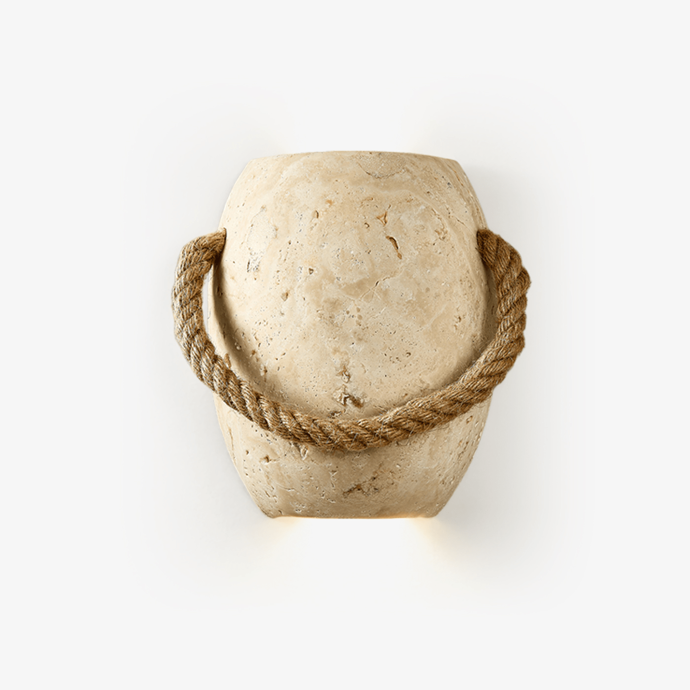 Coastal Rope Stone Wall Sconce