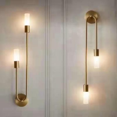 Arisha Modern Stick Wall Sconce for Bedeside - Neutral Decor