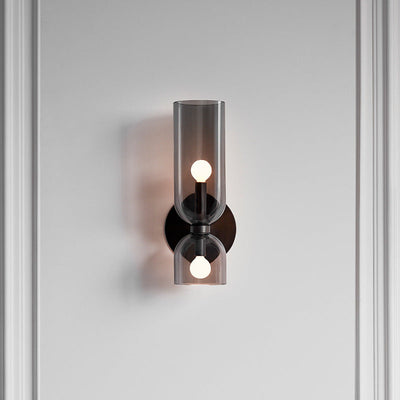Valentina Modern Bedroom Glass Wall Lamp Sconce - Neutral Decor
