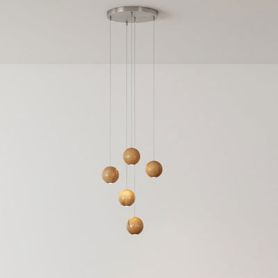 Orbwood Cluster Pendant Light