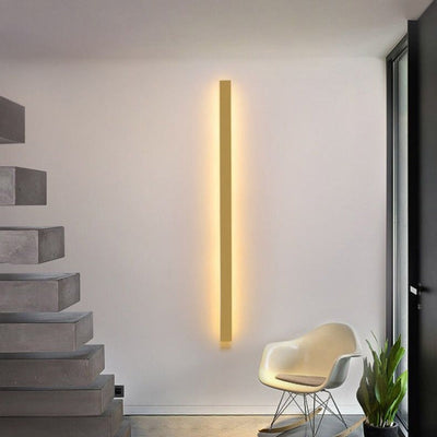Arisha Minimalist Linear Acrylic Wall Lamp - Neutral Decor