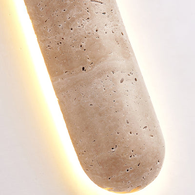 Aelius Travertine Wall Sconce