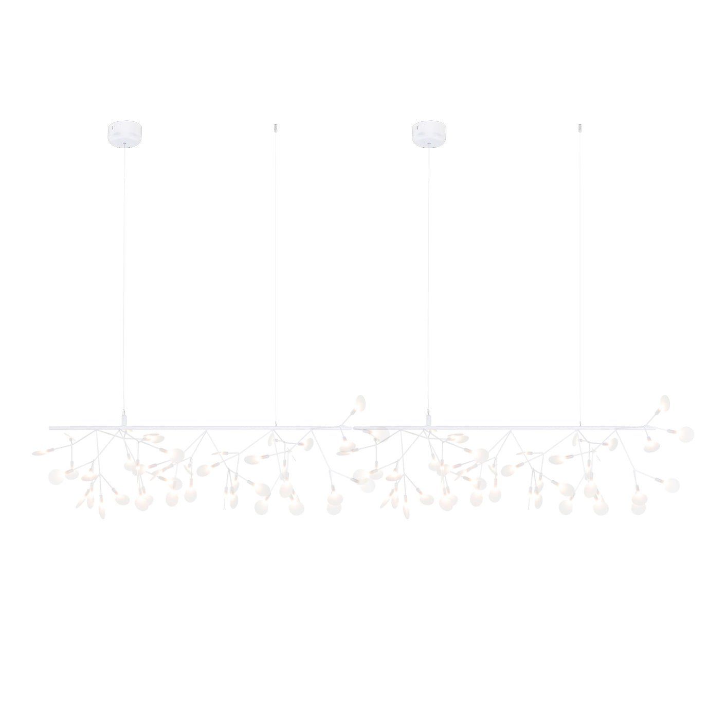 Brenwen Chandelier LED Branch Long Linear Artistic