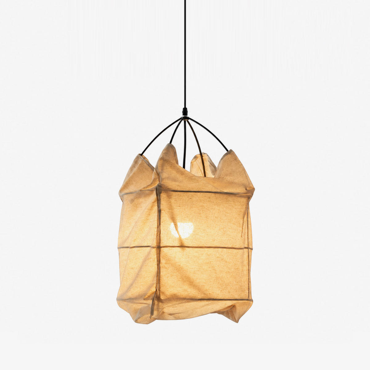 Southvale2 Fabric Cage Pendant Lamp
