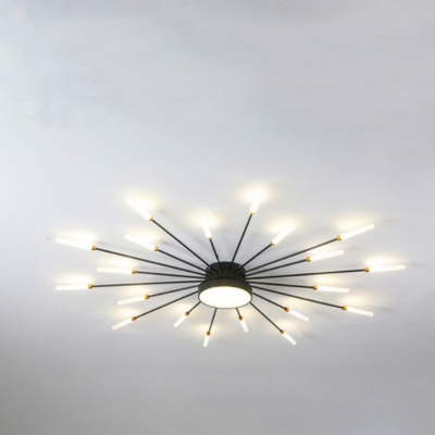 Arisha Modern Home Decoration Fireworks LED Ceiling Light - Neutral Decor