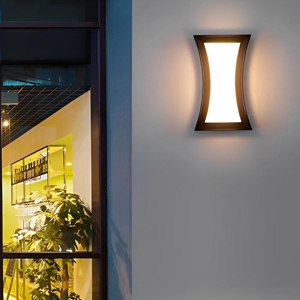 Quest Minimalist Creative Aluminum Outdoor Wall Light