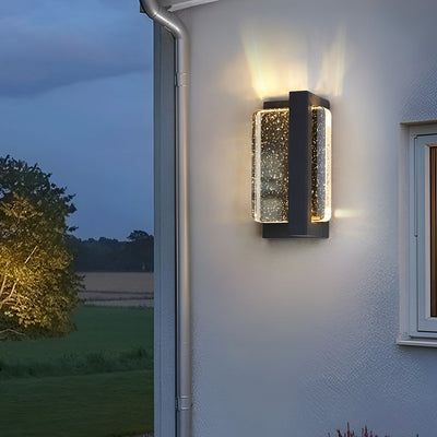 Luminous Creative Modern Crystal Outdoor Wall Lamp