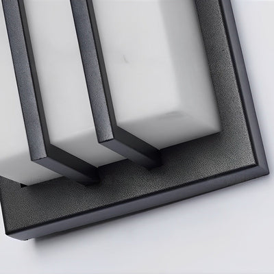 Peacul Minimalist LED Modern Resin Outdoor Wall Light