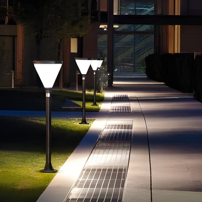 Audrey Eco-Efficient Cone Path Modern Aluminum Outdoor Light